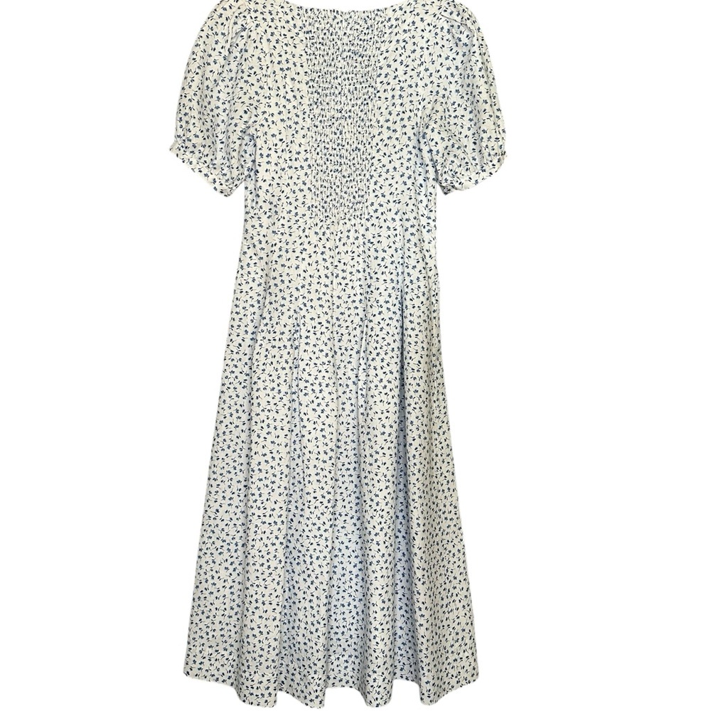 Reformation Coucou Hanna Linen Dress. Sz: 8 - Picture 9 of 14